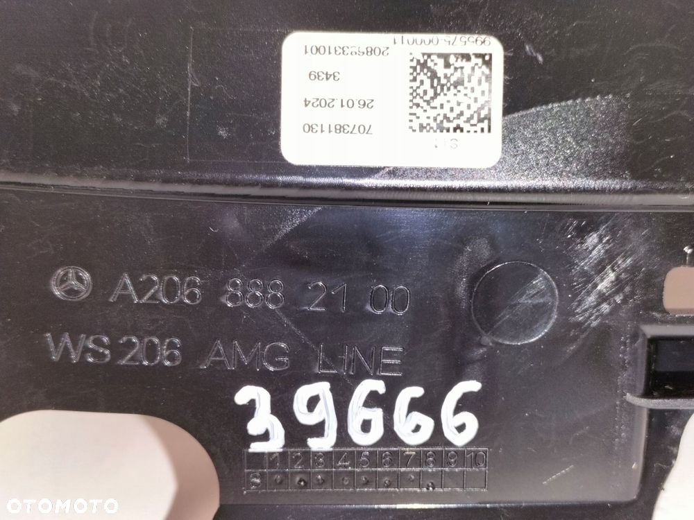 atrapa kratka grill mercedes c klasa w206 21- amg - 6