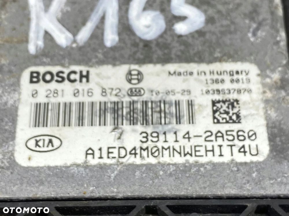 STEROWNIK KOMPUTER KIA CEE'D I HYUNDAI I30 1.6 CRDI 39114-2A560 ECU - 5