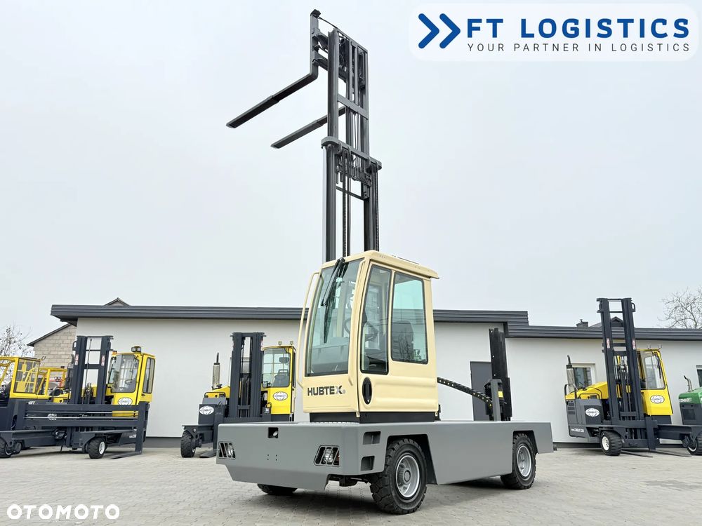 Hubtex WÓZEK BOCZNY | HUBTEX S50D | DIESEL | TRIPLEX 6300MM | POZYCJONER WIDEŁ | WYSUWNE WIDŁY | POZIOMOWANA WIDŁA | PEŁNA OGRZEWANA KABINA | WOLNY SKOK | STAN IDEALNY | Szeroka oferta wózków czterokierunkowych i bocznych, dopasowanych do różnorodnych potrzeb i zastosowań - 40