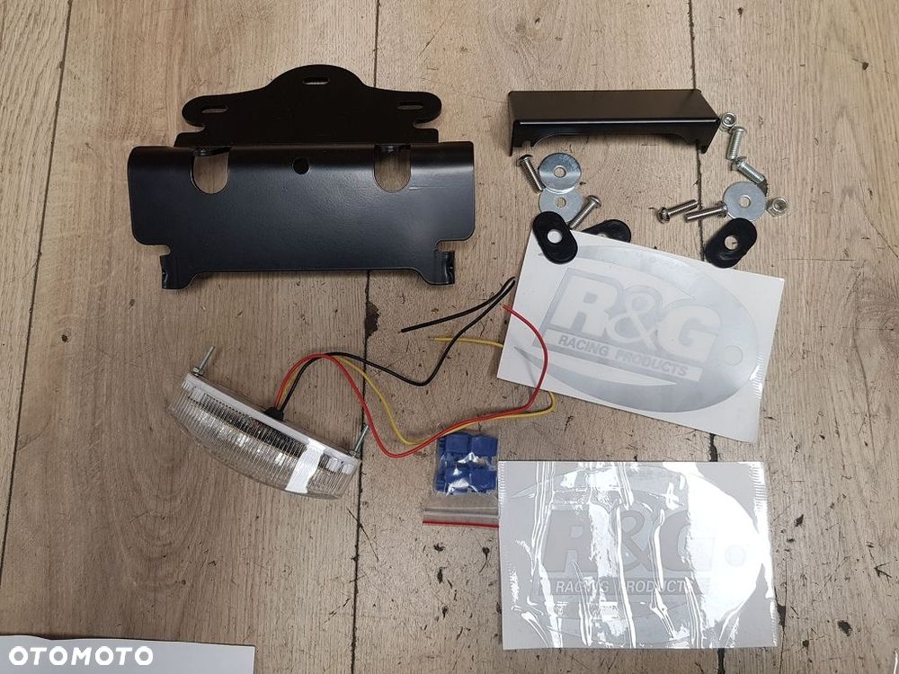 Uchwyt tablicy lampa R&G LP0042BK Honda CBR 600 RR 2007-2012 - 7