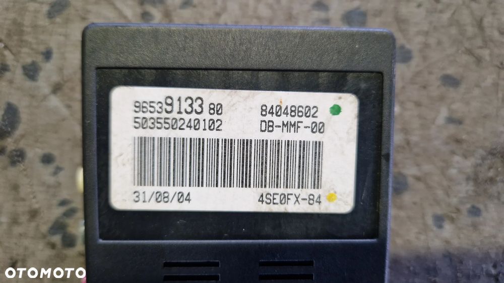 CITROEN PEUGEOT WZMACNIACZ ANTENY 9653913380 - 2