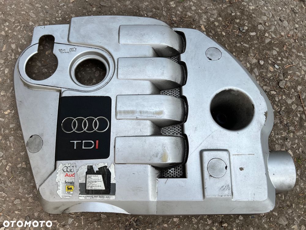 AUDI A4 B6 1.9 TDI POKRYWA OSŁONA GÓRNA SILNIKA 038103925 SREBRNA - 1
