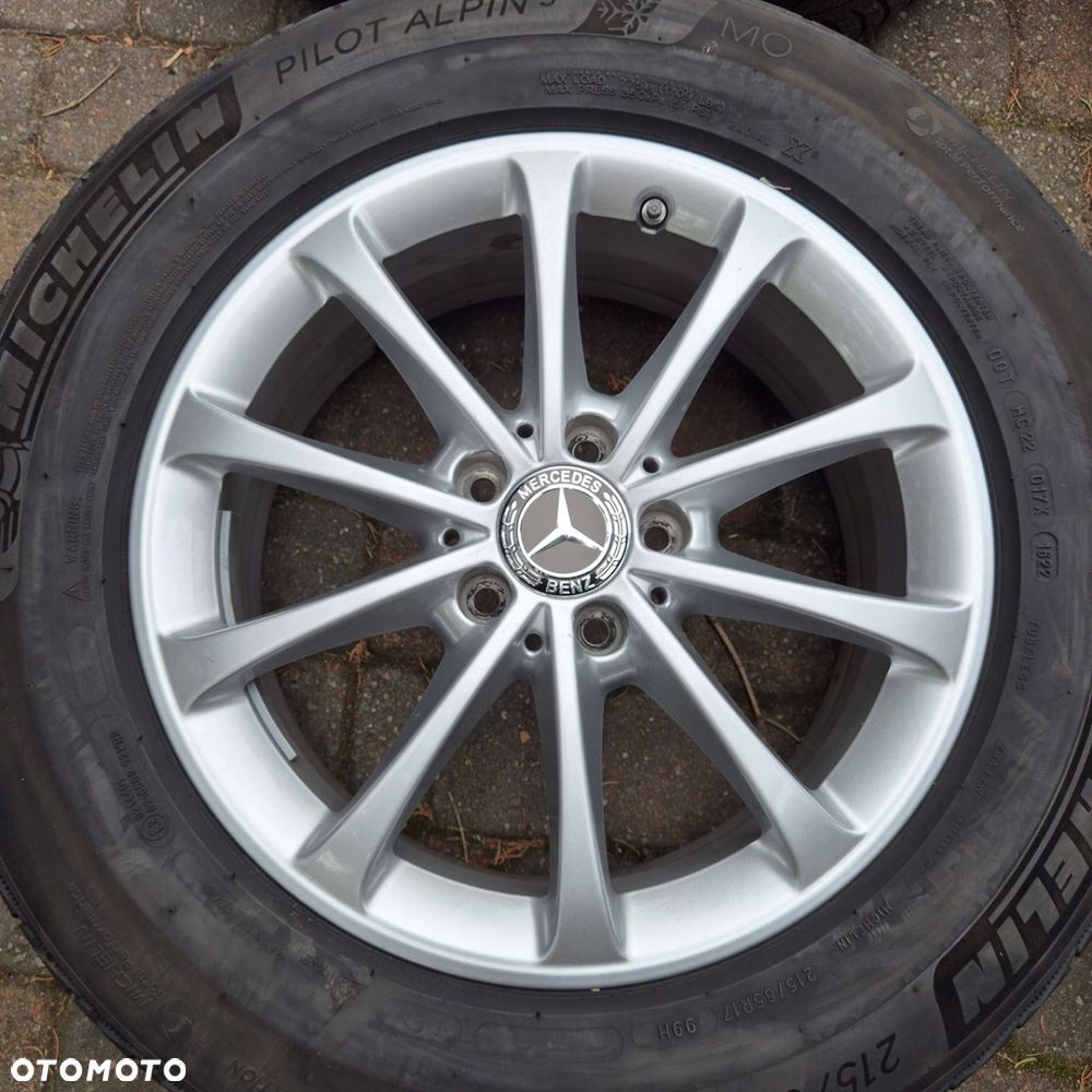 ZIMA KOŁA 17 ORYGINAŁ MERCEDES GLB X247 VITO GLK 215/65 R17 MICHELIN 2022r - 5