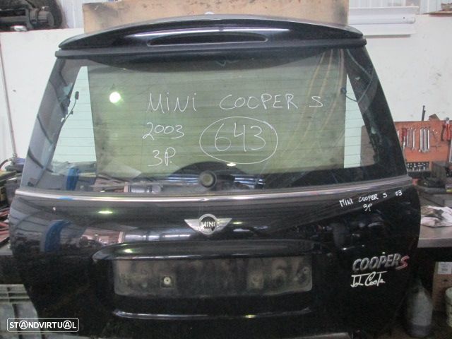 Porta Da Mala REF643 MINI COOPER S 2003 3P PRETO - 1