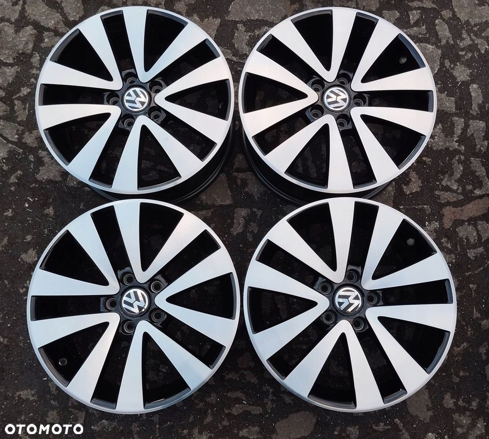 FELGI ALU 5X112 17 GOLF 5 6 7 OE TOURAN CADDY JETTA - 3