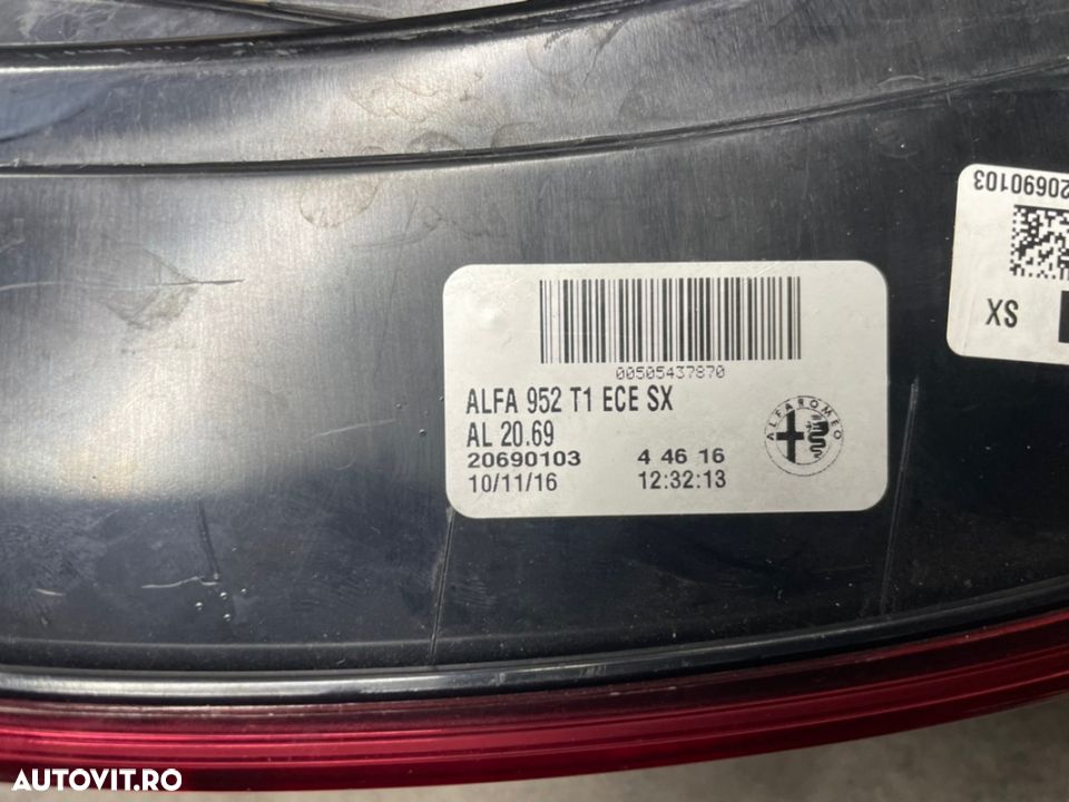 Stop stanga spate ALFA ROMEO GIULIA an 2016-2021 full led - 4