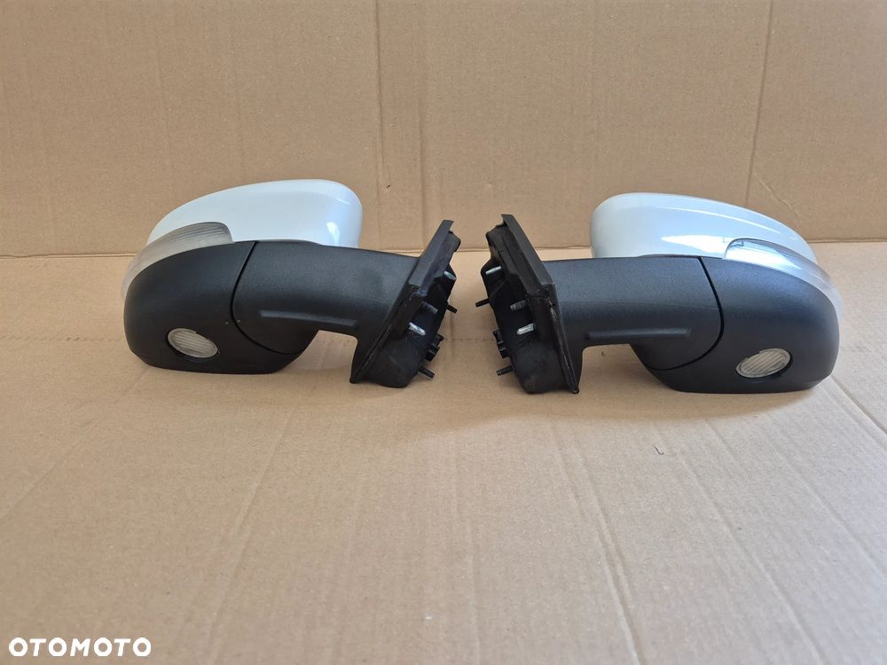FORD EDGE MK2 LUSTERKA LUSTERKO PRAWE LEWE KOMPLET 2 SZT IDEALNE KOMPLETNE EUROPA 13pin i 15pin BIAŁE UG - 5