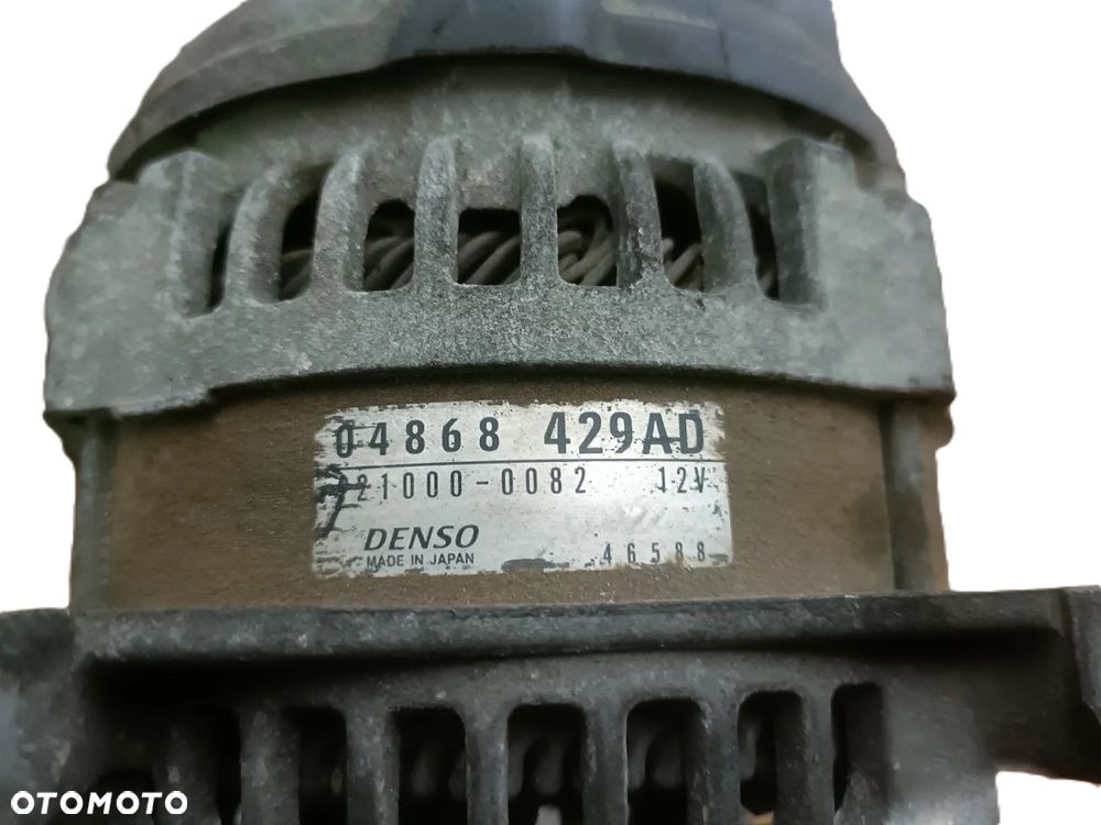 CHRYSLER VOYAGER IV 00-07 r. 2,5 CRD ALTERNATOR 04868429AD + - 4