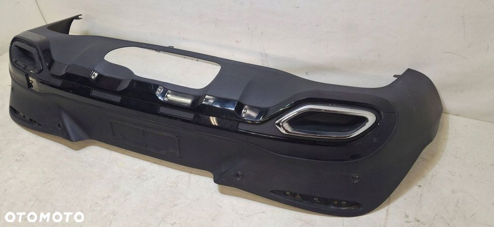 dokładka zderzaka tył tylna mercedes glc a254 w254 amg a2548852402 oryginał - 2