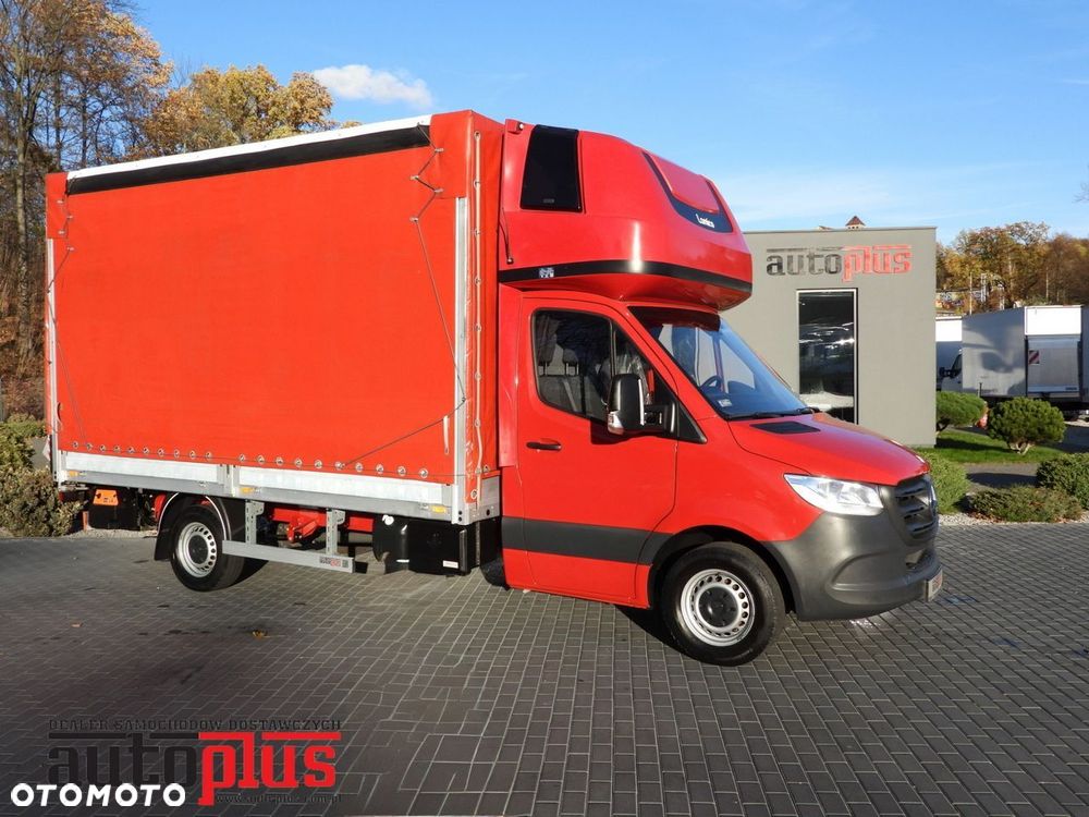 Mercedes-Benz SPRINTER 316 PLANDEKA WINDA 8 PALET WEBASTO TEMPOMAT KLIMATYZACJA  160KM - 2
