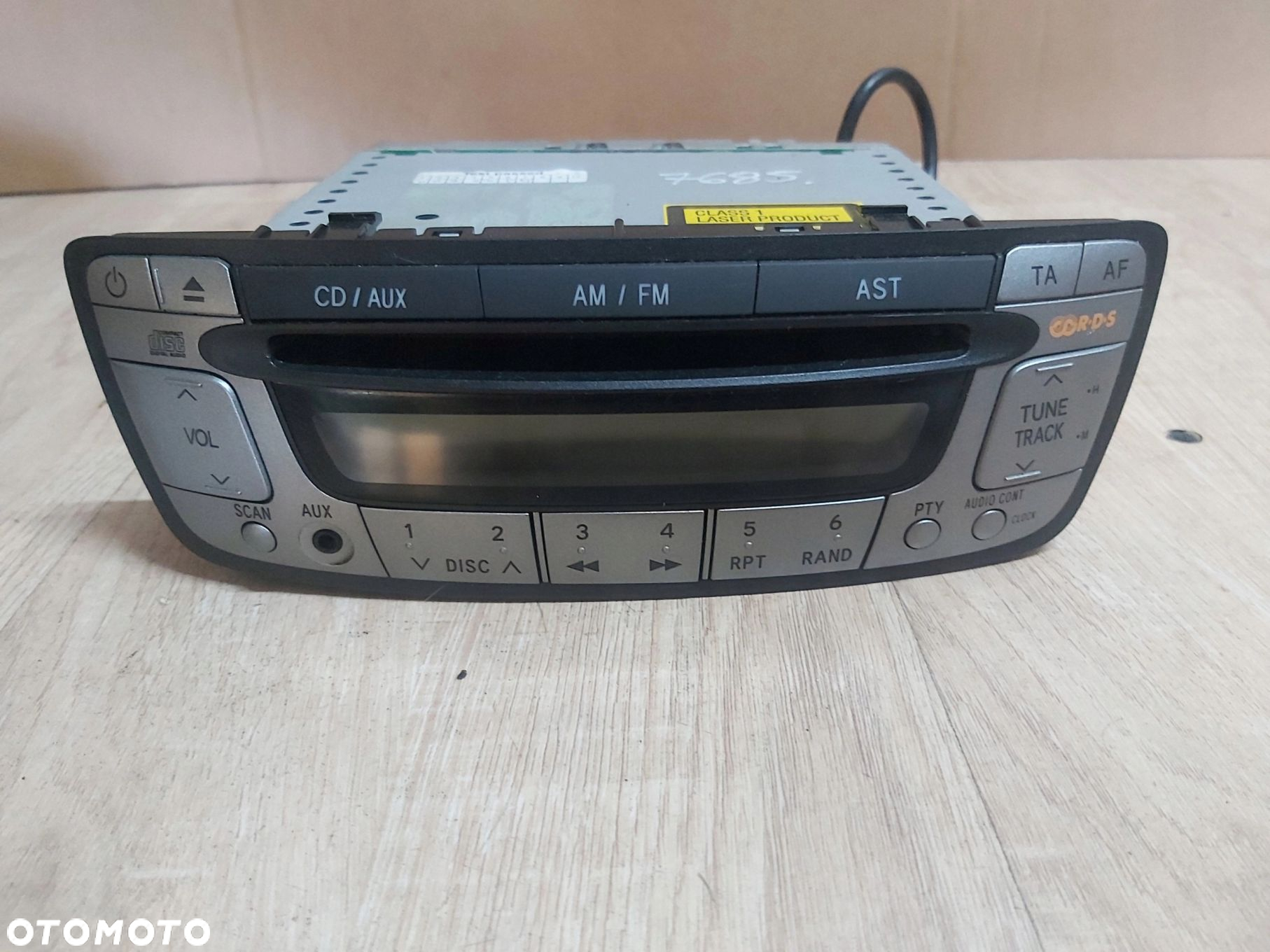 Toyota Aygo I radio CD oryginał - 3
