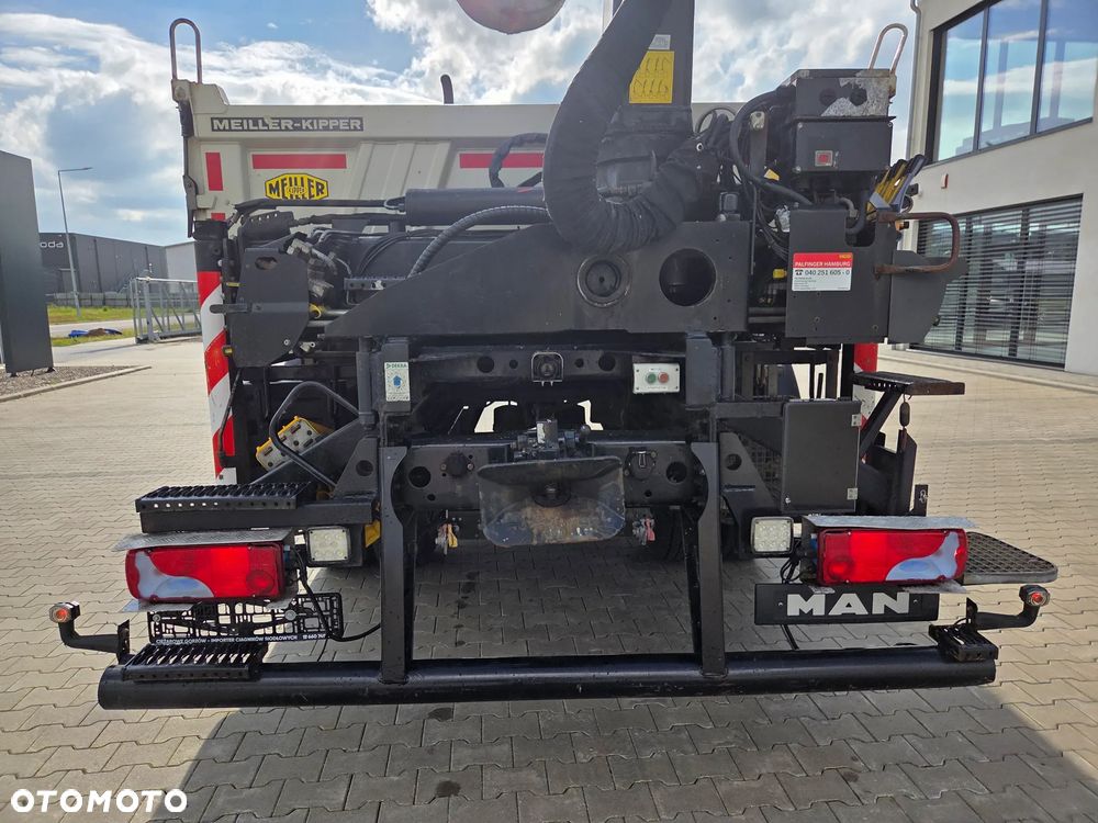 MAN TGM 18.290 4x4/ HDS+ WYWROTKA MEILLER/ HDS PALFINGER PK 11001-K DŻWIG CHWYTAK BUDOWLANKA - 10
