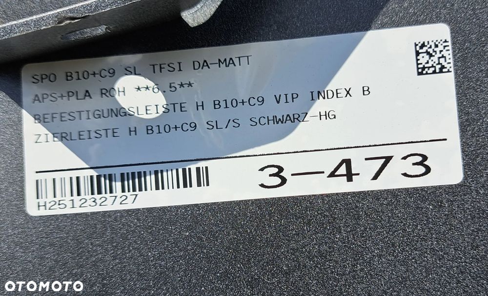 Zderzak tył tylny Audi A5 A-5 III B10 S-LINE TFSI 8B3807511 8B3807511A 8B3807511AGRU 8B3807511GRU - 13
