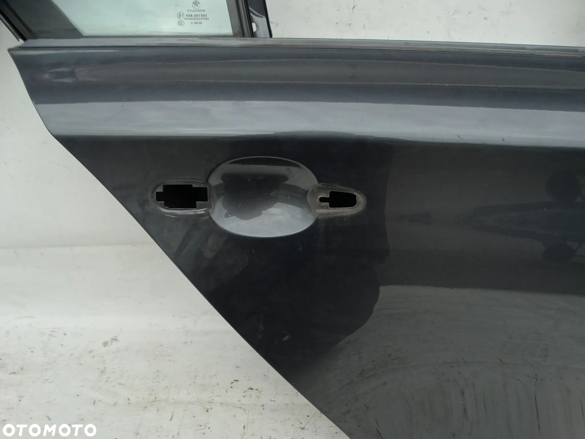 DRZWI PRAWE TYŁ TYLNE BMW E87 SPARKLING GRAPHITE F-VAT - 2