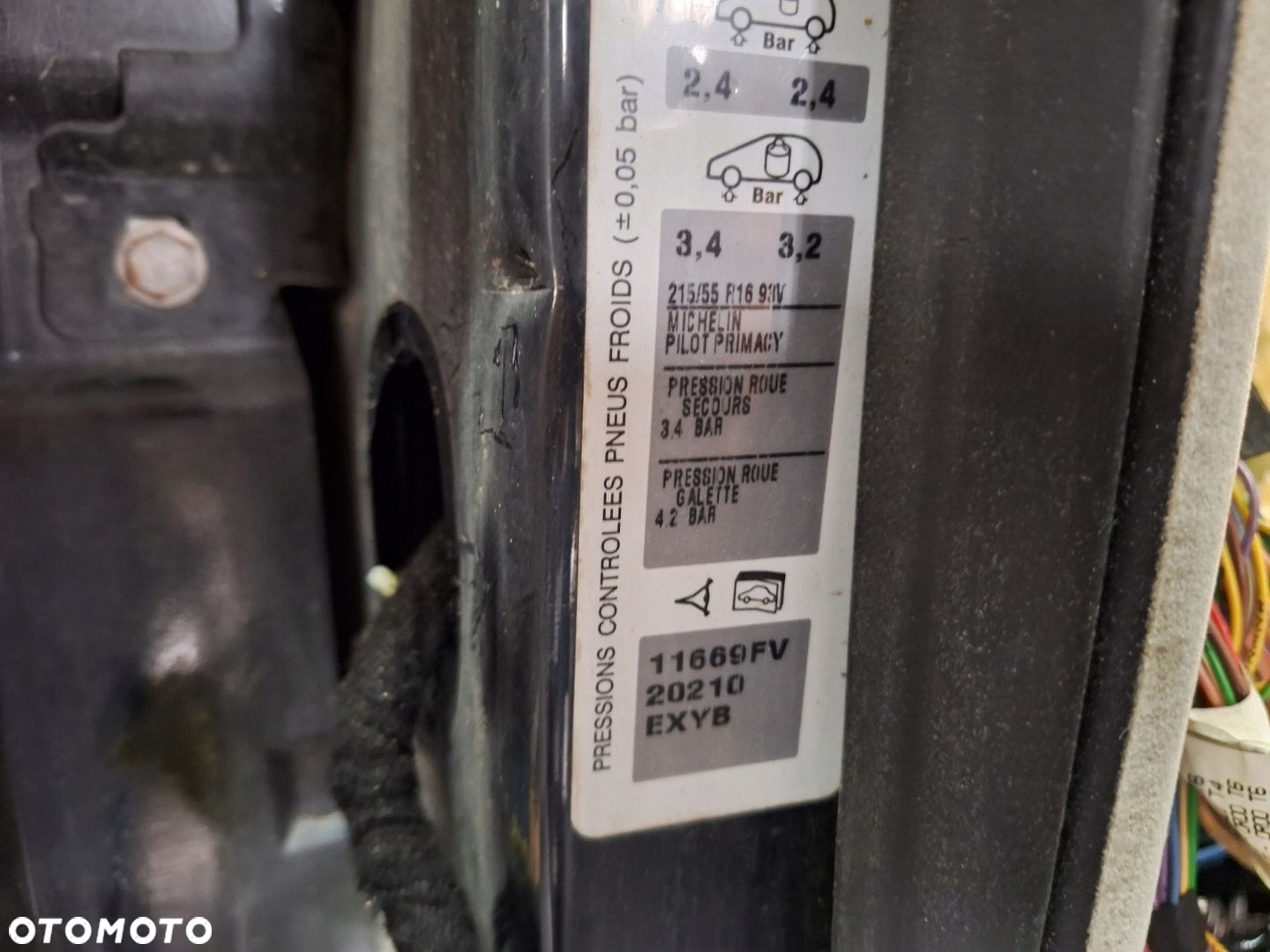 CITROEN C4 GRAND PICASSO I UA 06- SCHOWEK KLAPKA DESKI PRAWY - 5