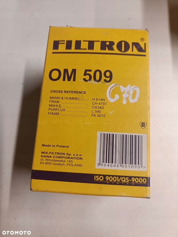 FILTR OLEJU Mercedes W123 W201 W460 T1 T2 _ OM509 - 2