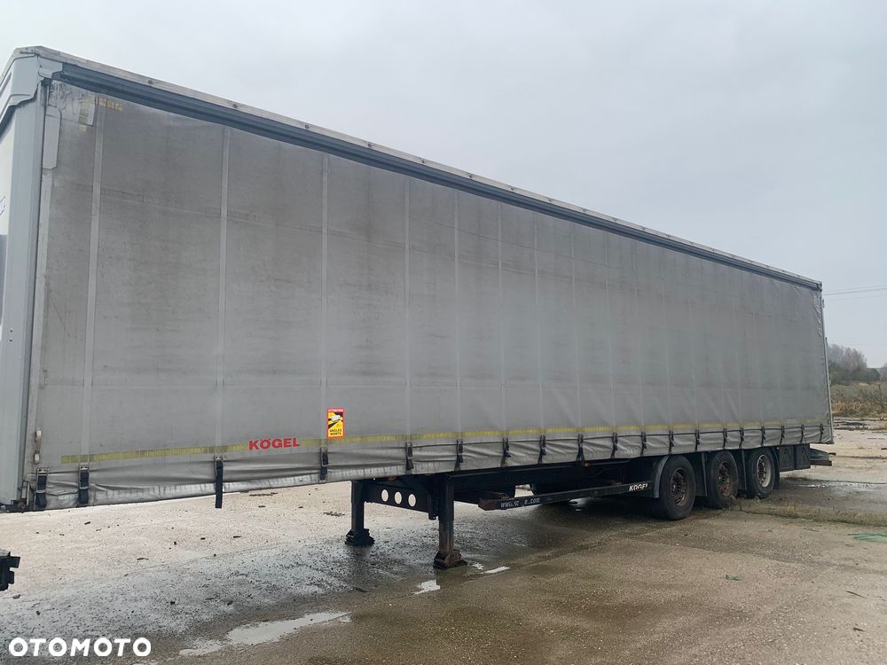 Kögel MEGA / OSIE SAF / ŁADNE PLANDEKI / KOŁO ZAPASOWE / 2016 ROK !! - 1