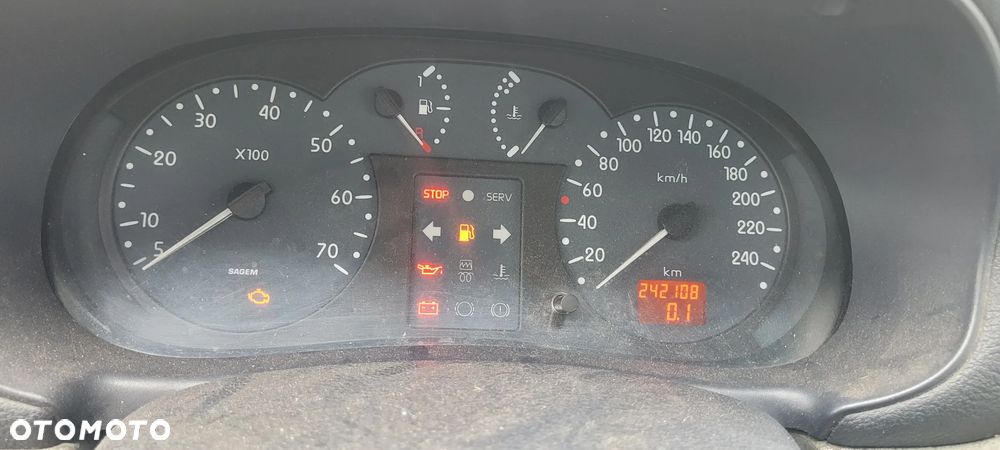 Silnik Benzynowy 1,4 16v K4J712 Clio 2 Renault K4JA712 - 1
