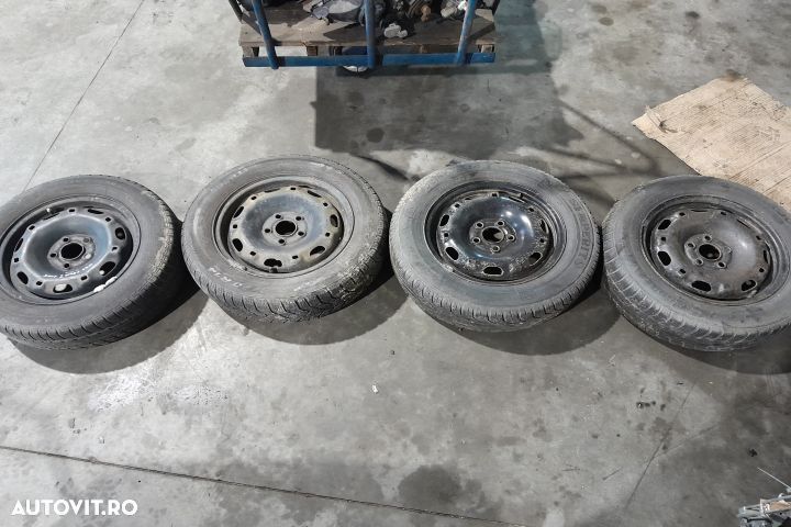 Jante tabla cu anvelope 14 - set 165/70 R14 Skoda Fabia 6Y [1999 - 20 - 1