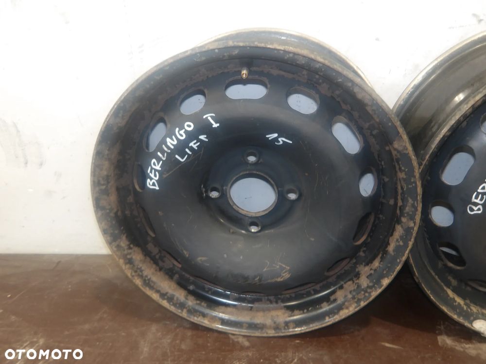 CITROEN BERLINGO I LIFT 1.6HDI FELGA STALOWA STALÓWKA R15 4X108 5401.S6 - 7