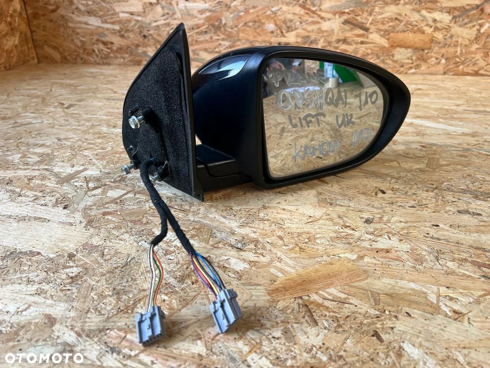 NISSAN QASHQAI J10 LIFT 360 KAMERA Lusterko prawe 11pin 7/4pin - 9