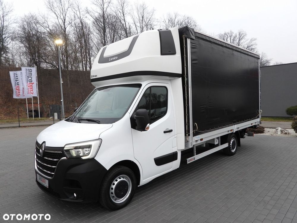 Renault MASTER PLANDEKA WINDA 9 PALET WEBASTO TEMPOMAT LEDY PNEUMATYKA KLIMATYZACJA  165KM - 7
