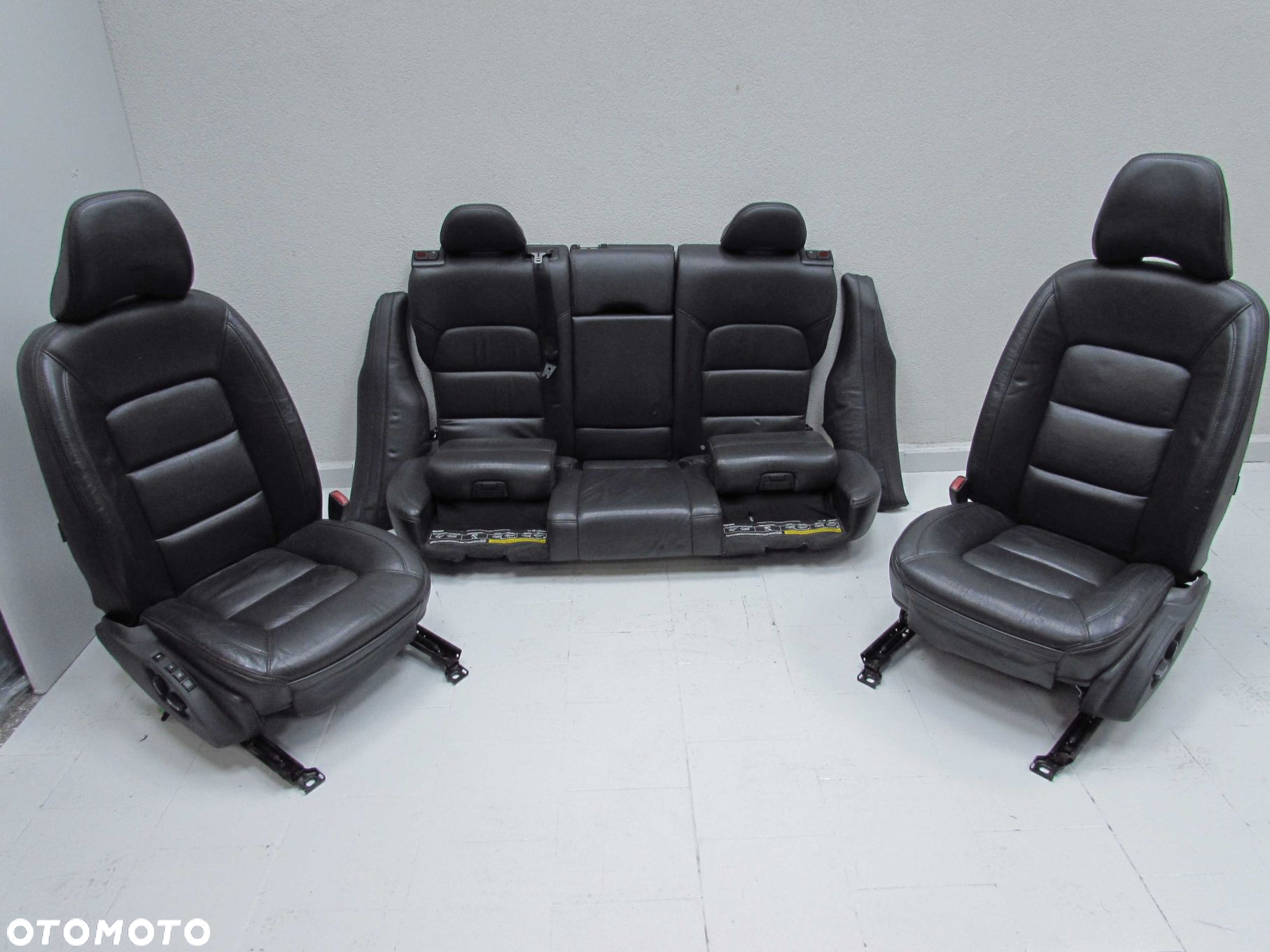 VOLVO V70 III XC70 III 07-16 FOTELE FOTEL SIEDZENIA SKORA PODGRZEWANE WENTYLOWANE BOCZKI KPL - 2