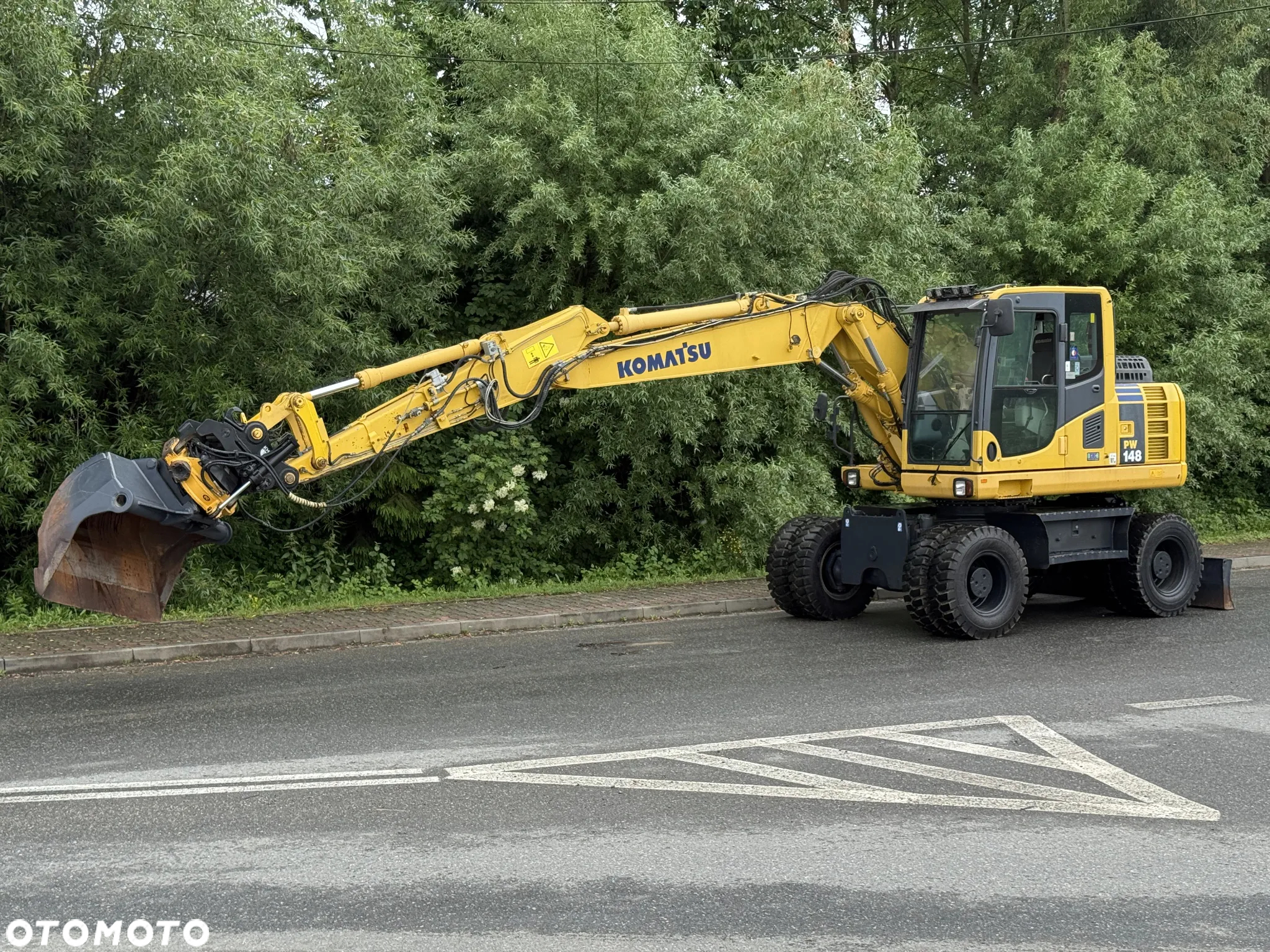 Komatsu * Komatsu PW 148  *ROTOTILT * Sprowadzona * Stan Perfekcyjny * Koparka Kołowa * - 14