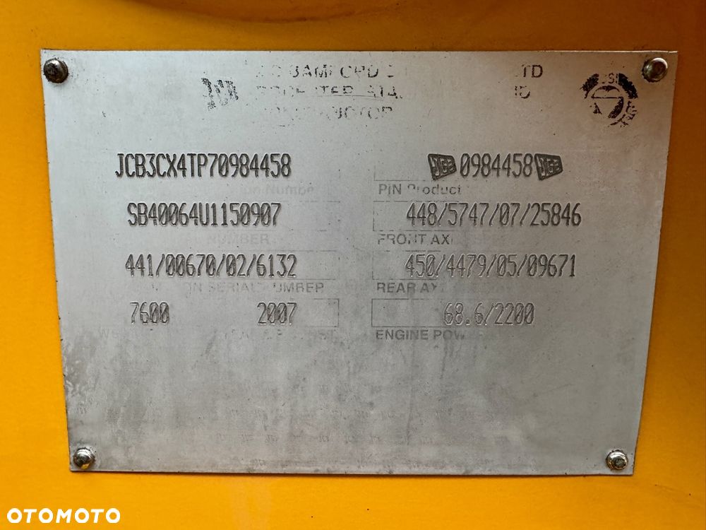 JCB 3CX - 4
