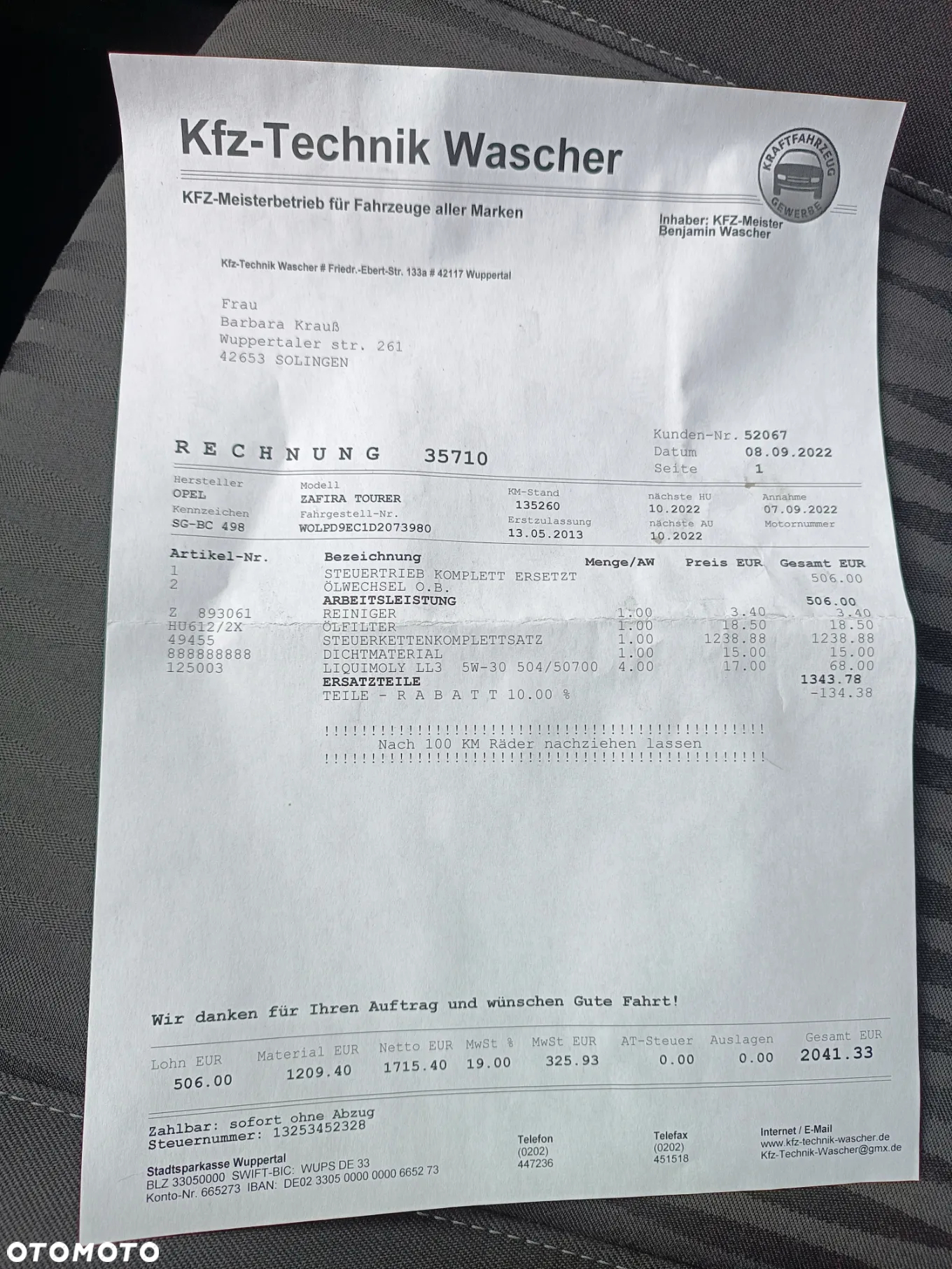 Opel Zafira 1.4 T Elite EcoFLEX S&S - 20