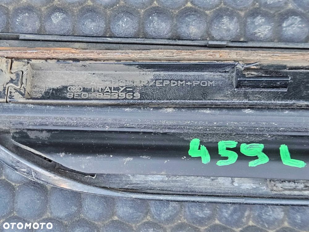 Listwa Listwy Drzwi S-Line Dolne Czarne Komplet Audi A4 B6 B7 Oryginalne - 28