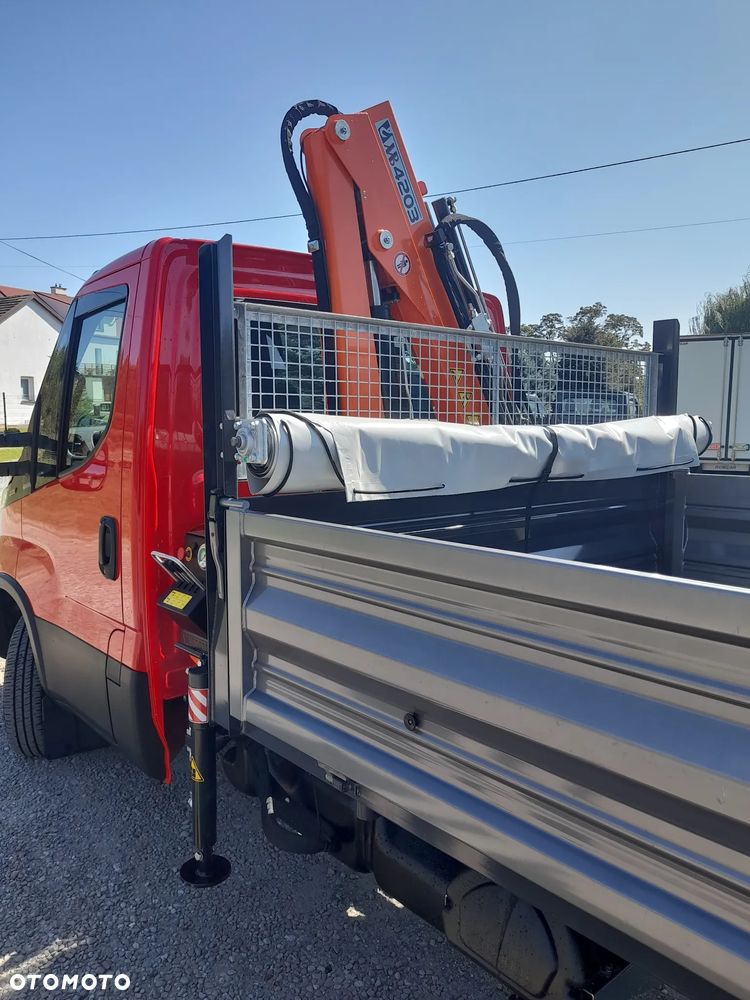 Iveco 50c16 50c18 dmc 3,5t silnik 3.0 HDS dzwig żuraw FASSI f40 WYWROTKA kiper skrzynia - NOWY- Polski salon - 21