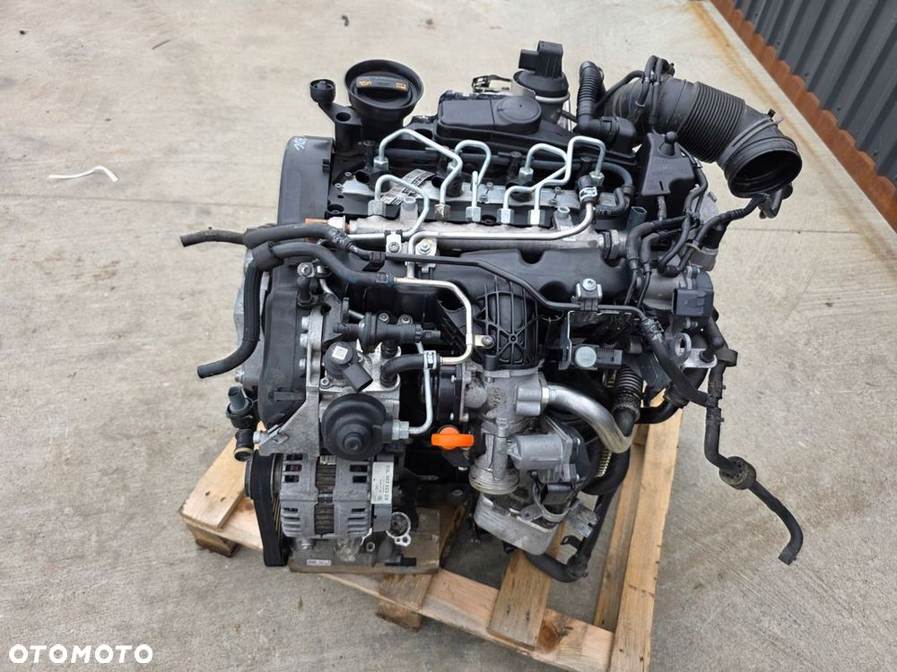 SILNIK KOMPLETNY AUDI VW SEAT SKODA 2.0 TDI CBD CBDC 144801 KM ORYGINAŁ ! - 5