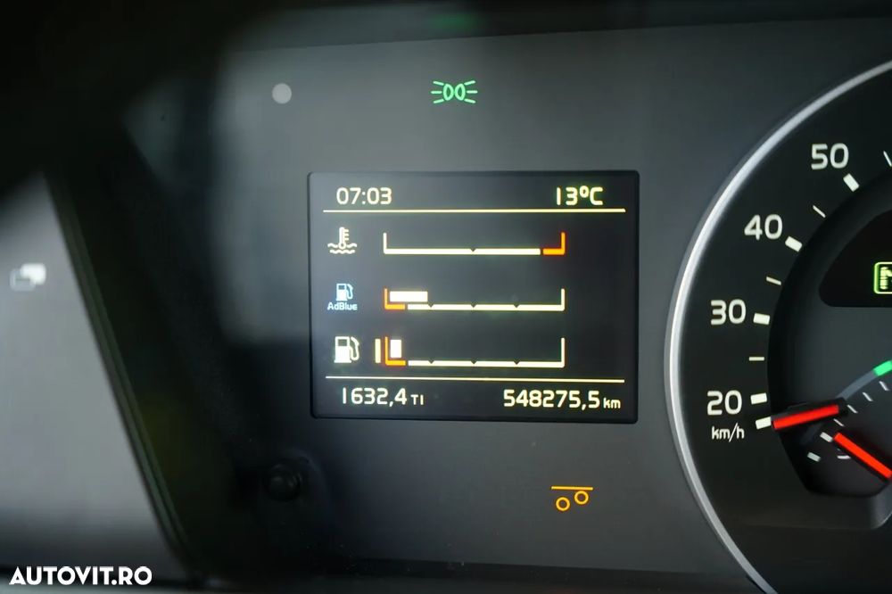 Volvo FH 540 / 6x2 / RETARDER / I-PARK COOL / ÎMPINGĂTOR / PUNTE DE DIRECȚIE / RIDICATIVĂ / SUSPENSIE PNEUMATICĂ / PIELE / IMPORTAT DIN GERMANIA / EURO 6 - 39