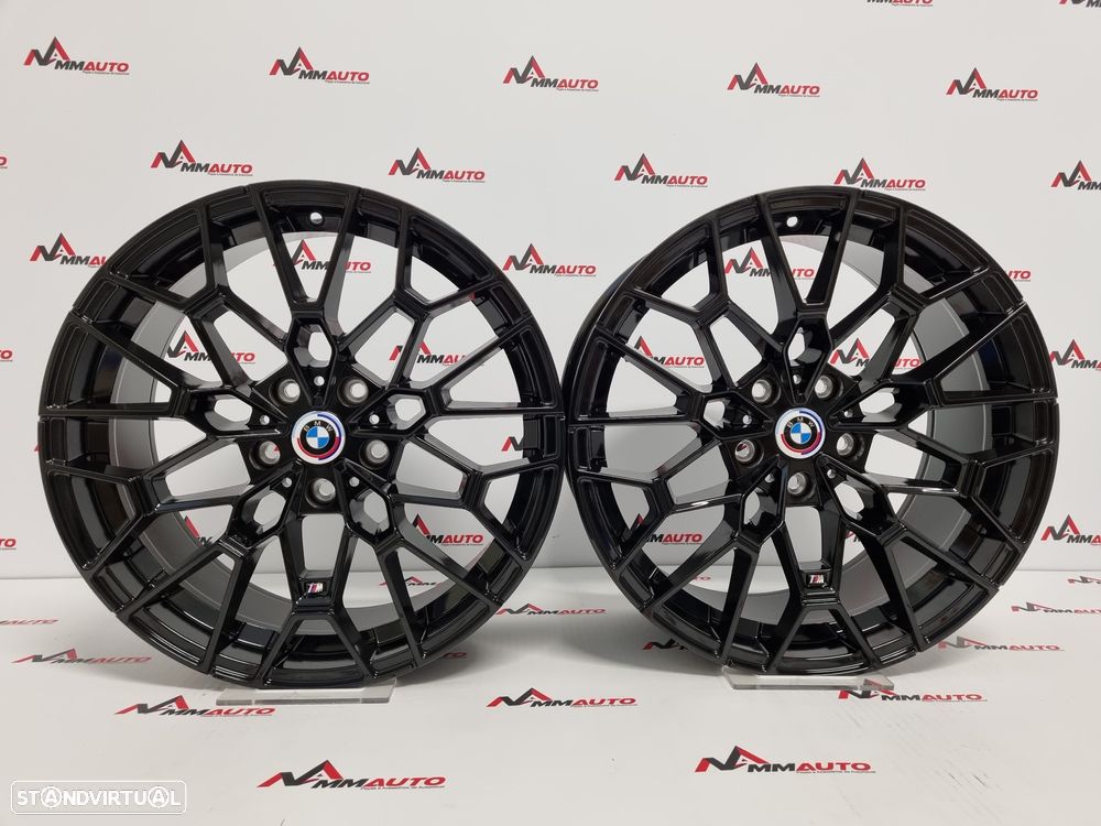 Jantes Look BMW M4 CSL 827M Preto Brilho 19