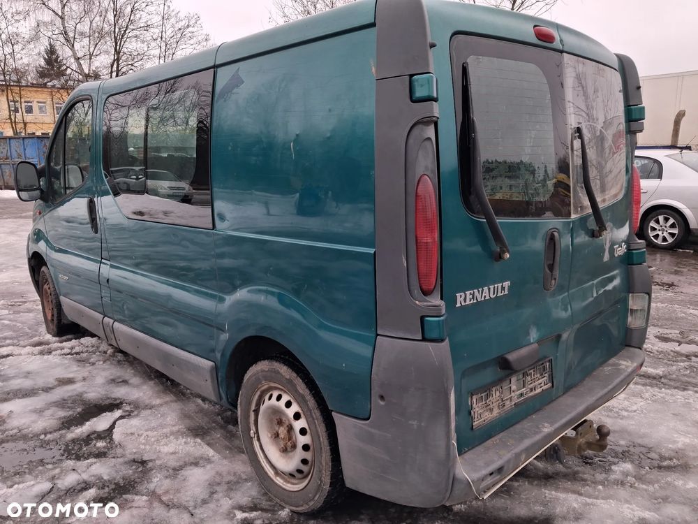 Renault Traffic I Opel Vivaro 01-07 silnik kompletny 1.9 DCi F9Q 101KM F9Q760 skrzynia biegów 6 biegów PK6 375 drzwi maska klapa błotnik lampa lusterko szyba czołowa drzwi tył tylne zamek listwa atrapa podstawa czujnik przewód wiązka rura turbina intercooler lewarek maglownica zwrotnica zacisk podstawa stopień manetka panel wyświetlacz ramka boczek fotel ława pas pompa sterownik moduł felga sanki belka mechanizm NA CZĘŚCI WSZYSTKIE CZĘŚCI - 10