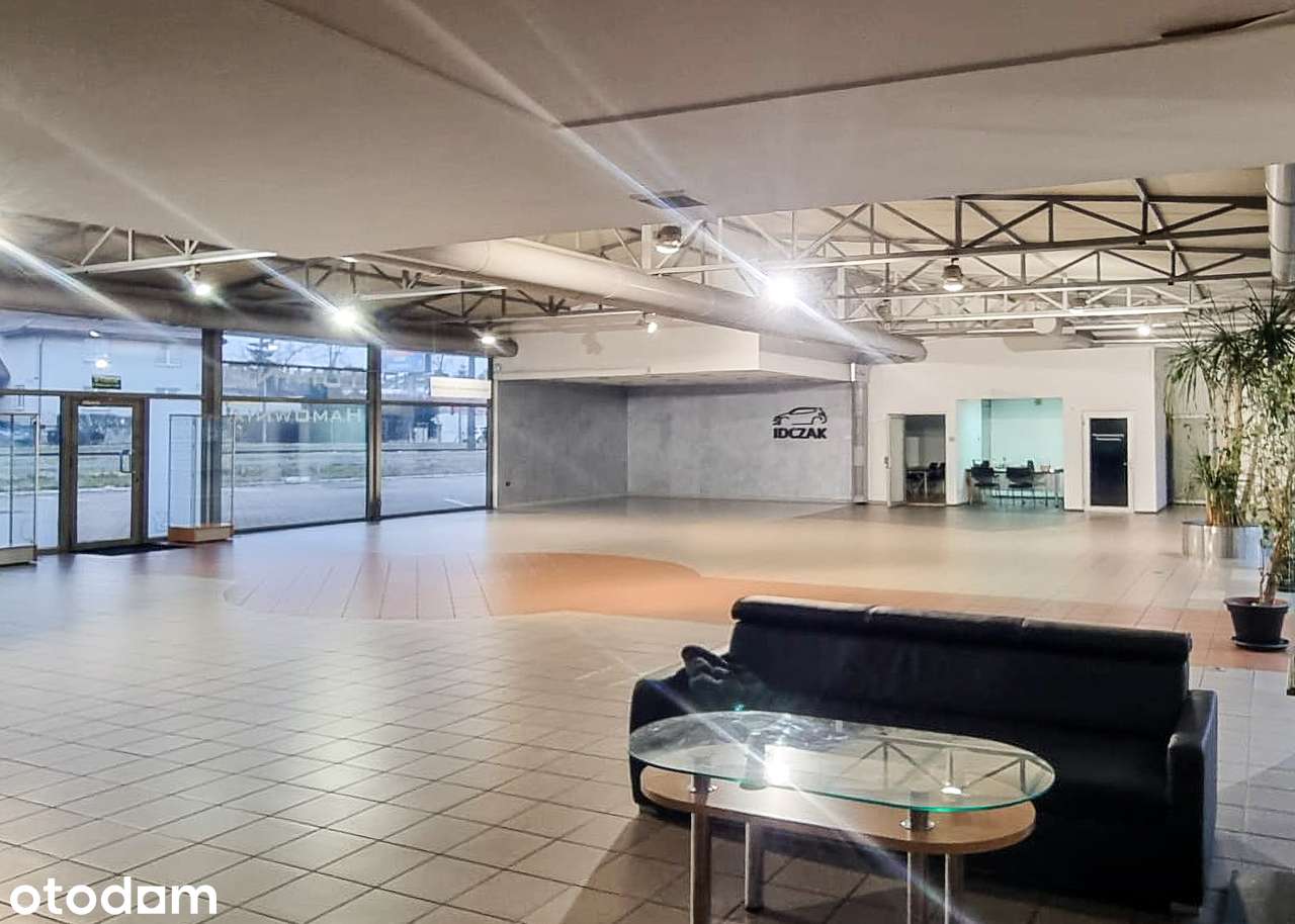 Salon sprzedaży 631 m² z częścią warsztatowo-magazynową, przy DK 91 - Pełny obrazek: 2/11
