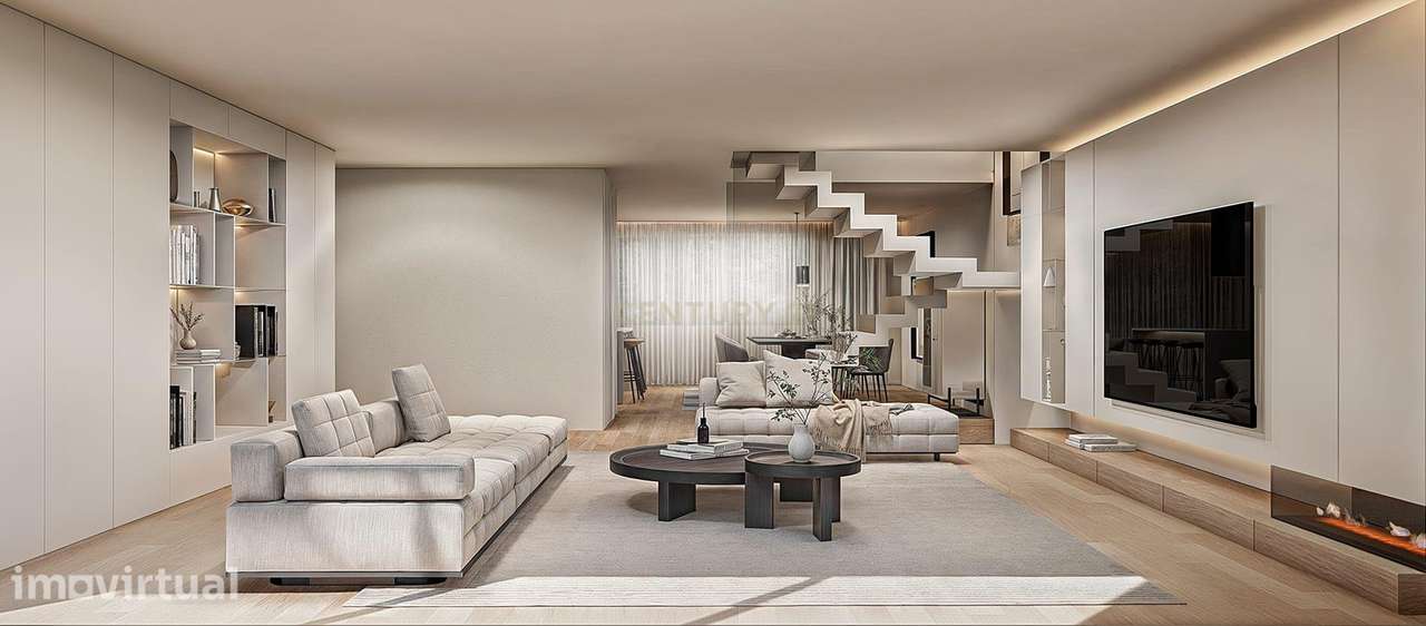 Luxuosa Moradia em Valbom-Gondomar T3 +1 com piscina (em construção) - Grande imagem: 5/60