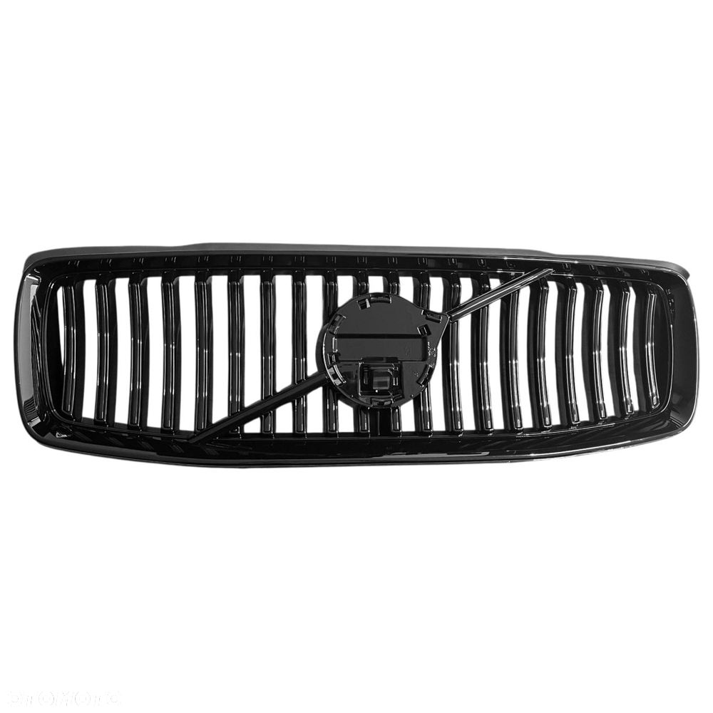 PASUJE DO VOLVO XC90 2021+ ATRAPA KRATKA ŚRODKOWA GRILL CZARNA 31698382 - 5
