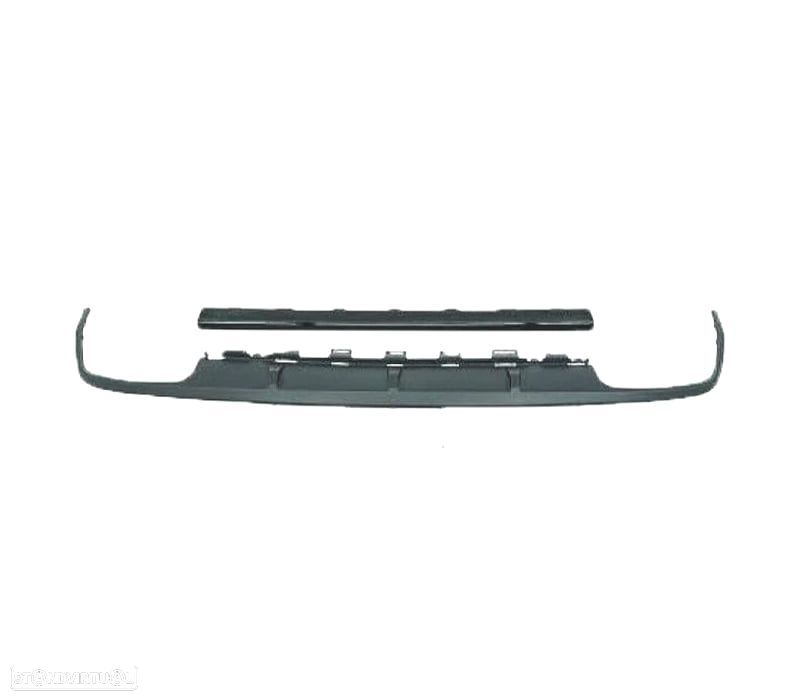 DIFUSOR MERCEDES CLASE E W212 09-13 LOOK E63 AMG PRETO - 2