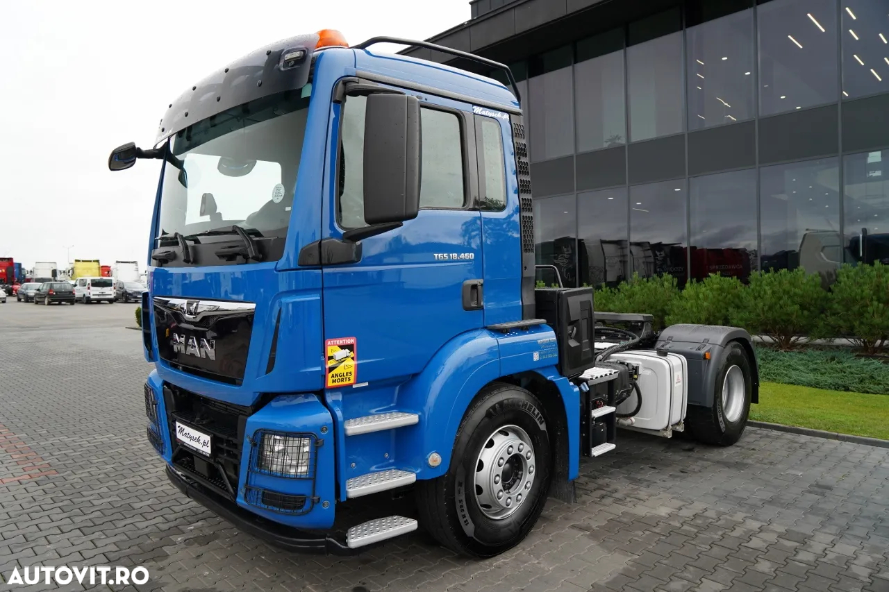 MAN TGS 18.460 / CABINĂ JOSĂ / SISTEM HIDRAULIC / RETARDER / - 2
