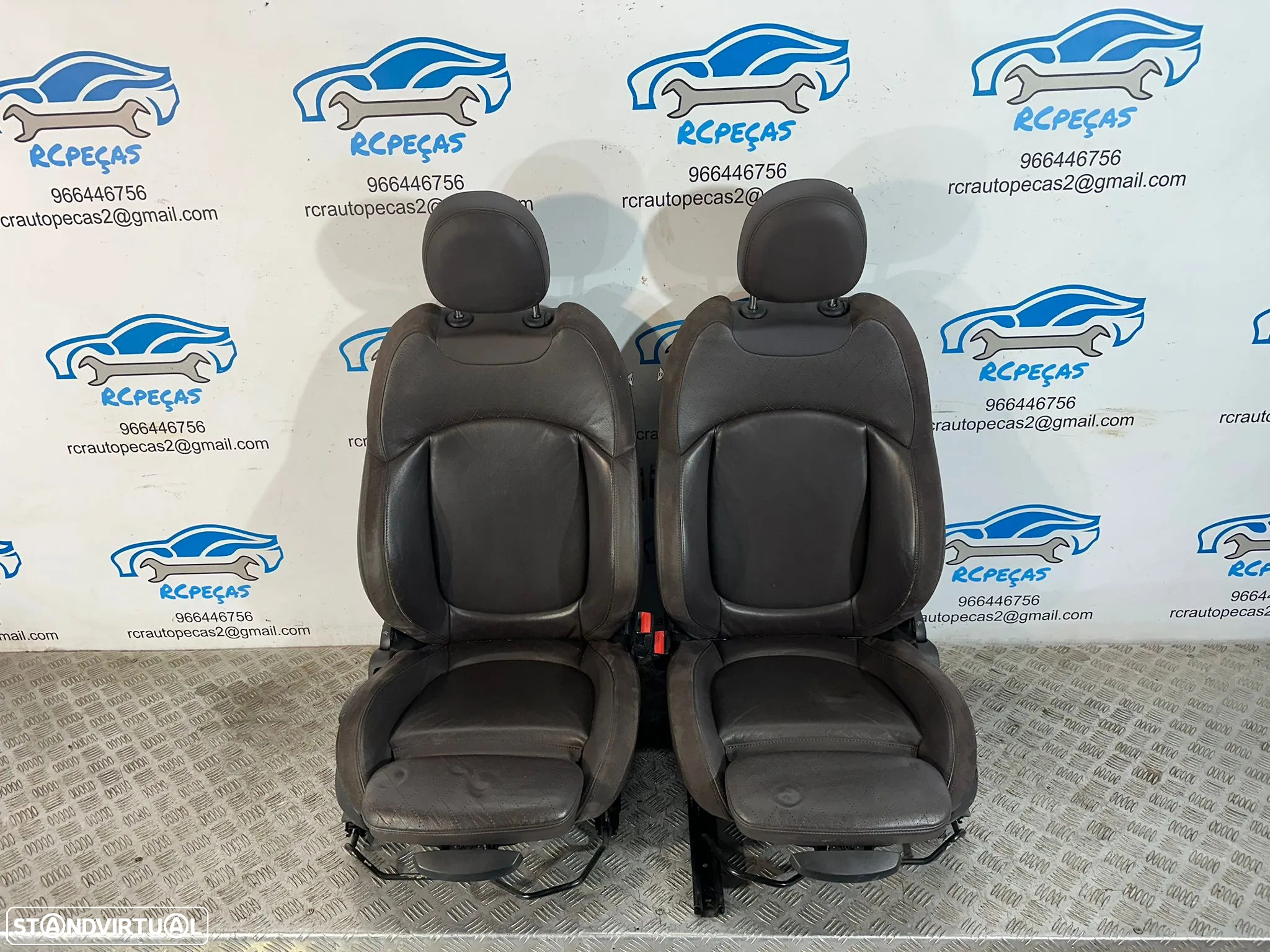 .Conjunto Bancos Originais Pele Mini Cooper One F56 2 Portas F54 Clubman 2013 - 2024 - 11