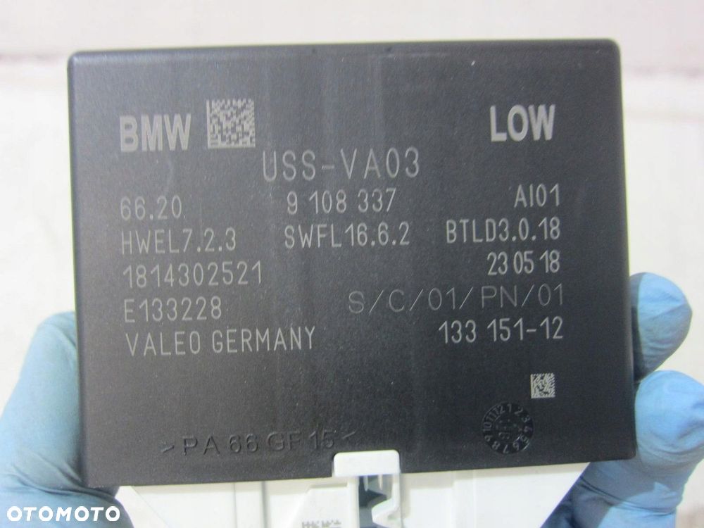BMW X3 G01 G30 G31 MODUŁ STEROWNIK PARKOWANIA 9108337 66209108337 - 5