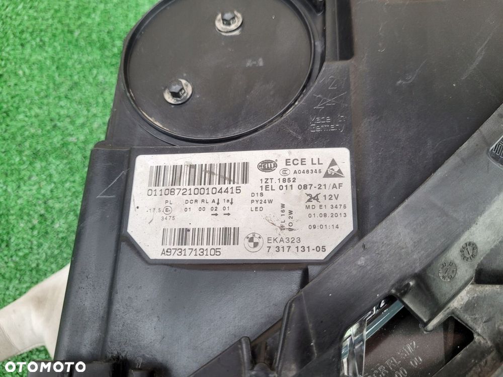 BMW 5 F10 LIFT LAMPA PRZOD LEWA XENON - 4