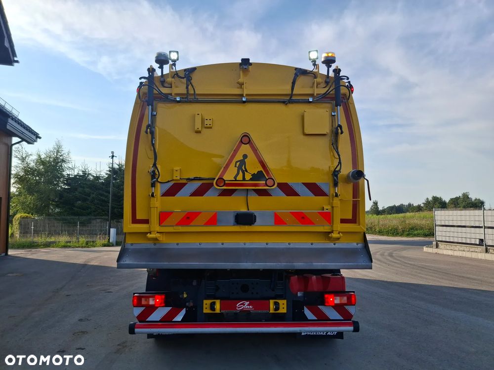 Volvo FMX 420 Zamiatarka BROCK VS 7 TECH Euro 6 PM2.5/10 Karcher 100 BAR Listwy Ciśnieniowe Mycie Asfaltu W Szerokim Zakresie Szczotki L/R 2145 MTH Kamery 360 2021R Dodatkowy Zbiornik Wody Webasto - 10