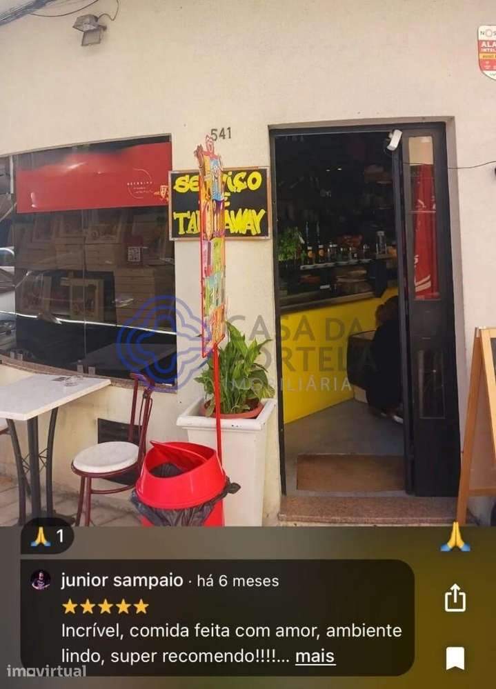 Pizzaria para trespasse no Centro do porto em Serpa Pinto junto á Cons - Grande imagem: 2/12