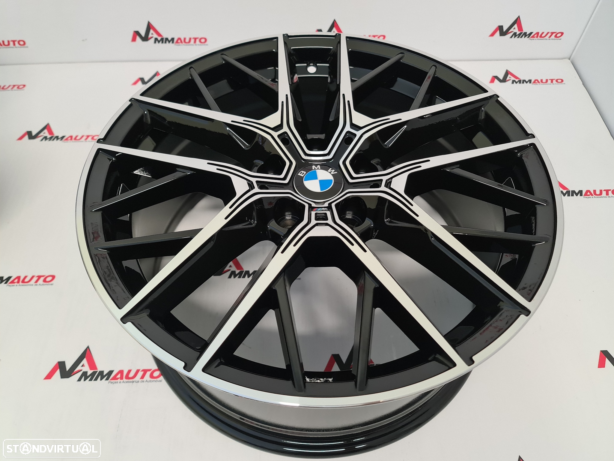 Jantes Look BMW 555M Preto Polido 19 (5x112) - 5