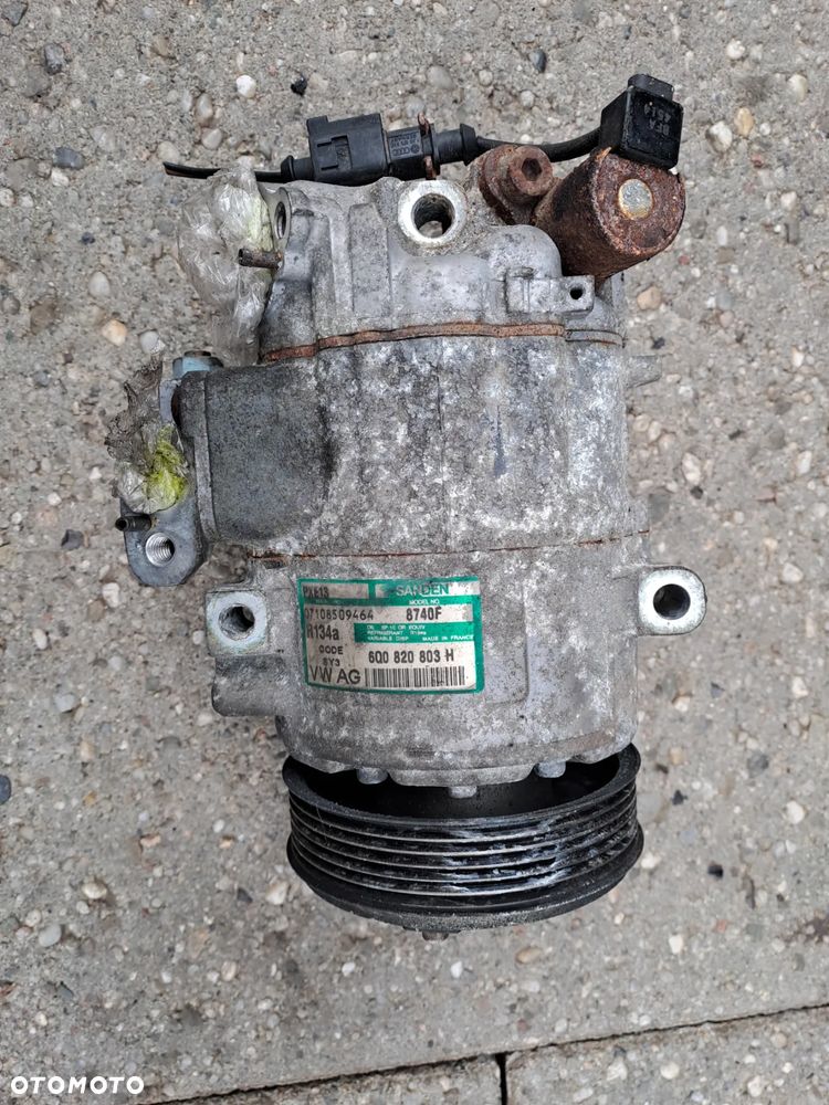 Skoda Fabia kompresor klimatyzacji Sanden 6Q0820803H  8740F - 1