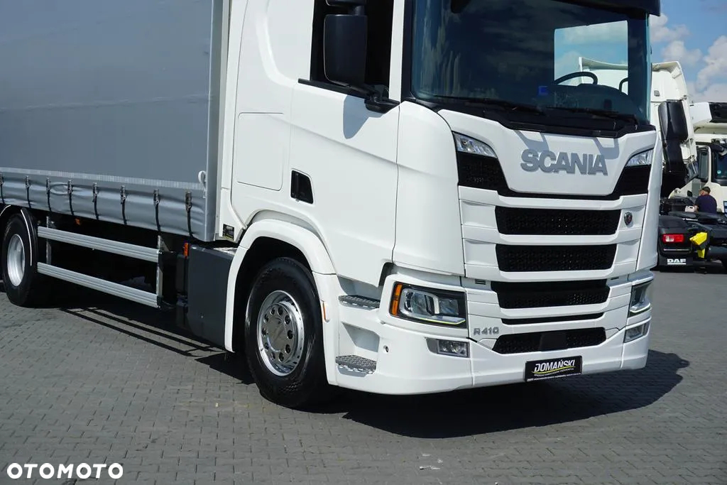 Scania R 410 / ACC / E 6  / FIRANKA + WINDA / DŁ. 9,5 M / 23 PALETY / RETARDER - 35