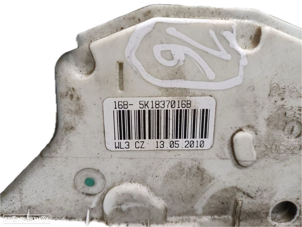 Fecho / Fechadura Porta Frente Dto Volkswagen Polo (6R1, 6C1) - 3